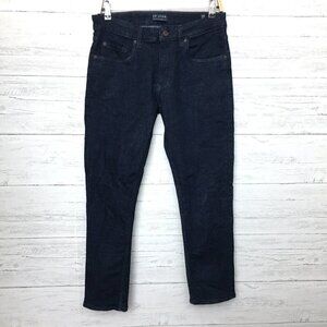 LP Jeans Premium Denim Mens Straight Leg Smart Fit Twill Dark Wash Stretch 30x28